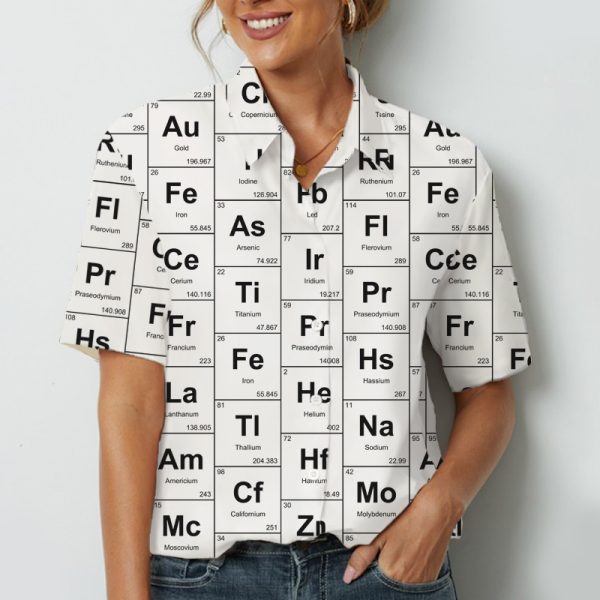 Woman In Sciencce Teacher Short Sleeve Shirt