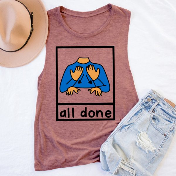 All Done Teacher Tank Top