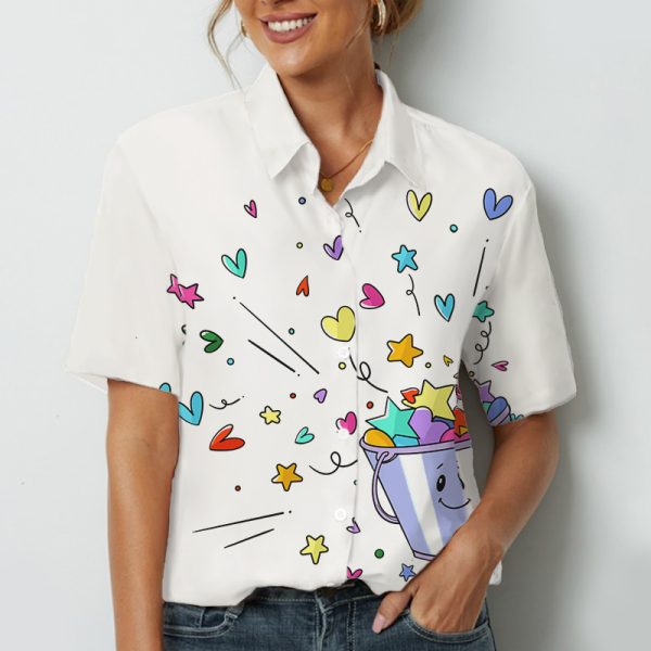 Be A Bucket Filler Teacher Short Sleeve Shirt