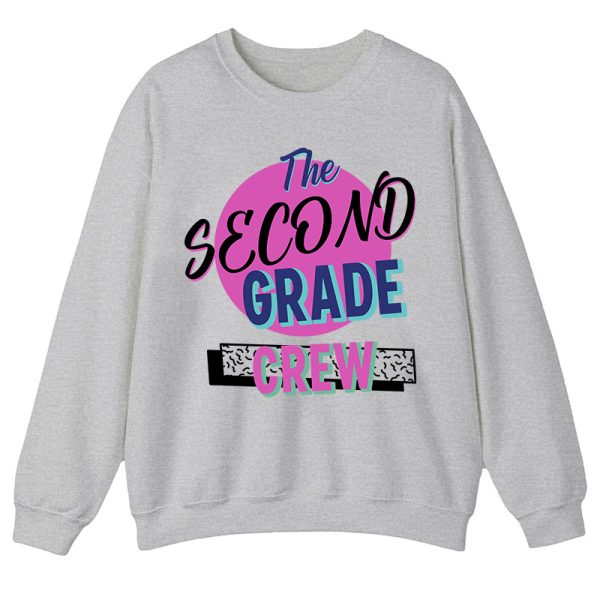 Personalized Grade Crew Teacher Sweatshirt