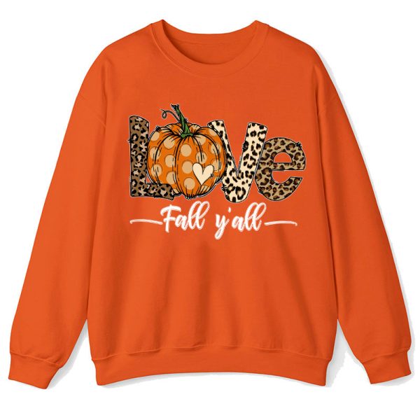 Love Fall You All Teacher Sweatshirt