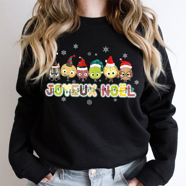 Joyeux Noël Cute Teacher Sweatshirt